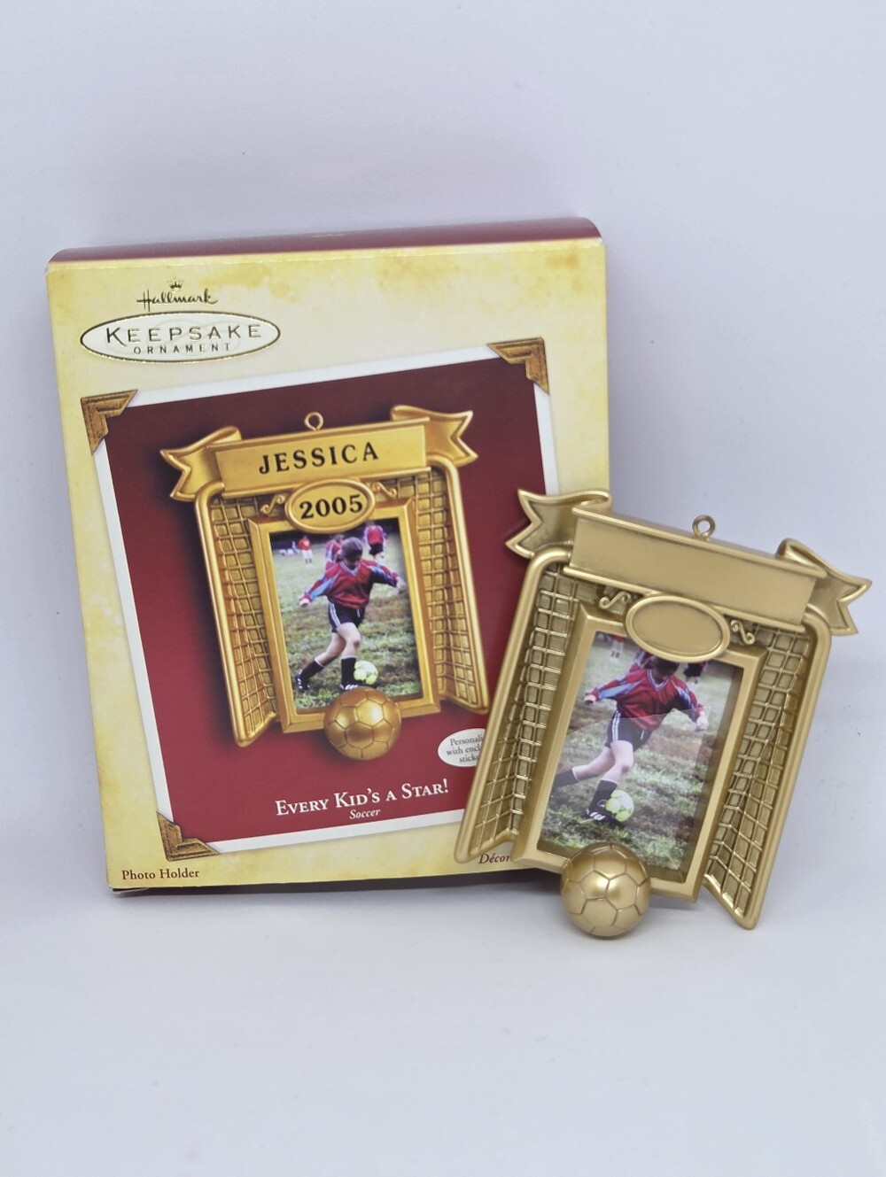 Hallmark - Keepsake Ornament 'Every Kid's A Star' Soccer Christmas Ornament 2005